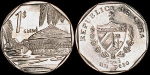 Kuba, 1 Peso Covertible, KM 579.2, Widok