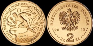Polska, 2 Złote 2012, Polska Reprezentacja I.O. Londyn