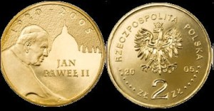 Polska, 2 Złote 2005, Jan Paweł II