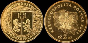 Polska, 2 Złotych 2004, Woj. Podkarpackie
