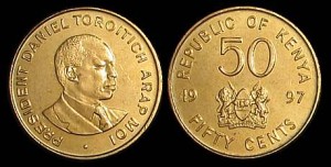 Kenia, 50 Cents 1997, KM 28