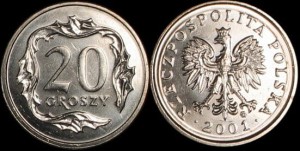 Polska, 20 Groszy 2001