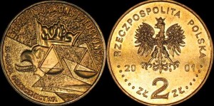 Polska, 2 Złote 2001, Trybunał Konstytucyjny