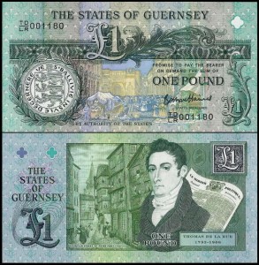 GUERNSEY, 1 POUND 2013, Pick 62