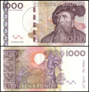 SZWECJA 1000 KRONOR 2005, Pick 67