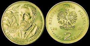 Polska, 2 Złote 2008, Bronisław Piłsudski