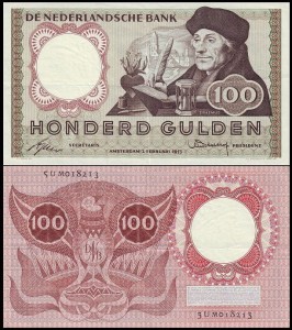 HOLANDIA, 100 GULDEN 1953 Pick 88