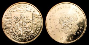 Polska, 2 Złotych 2004, Woj. Kujawsko-Pomorskie