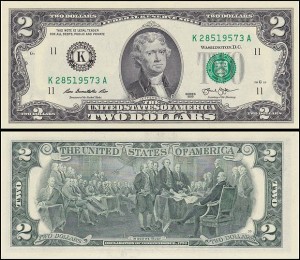 STANY ZJEDNOCZONE 2 DOLLARS 2013, K - DALLAS, Pick 538