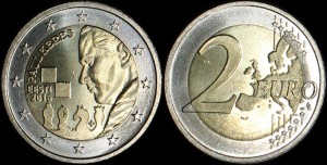 EURO-Estonia, 2 Euro 2016, Paul Keres, Stan I