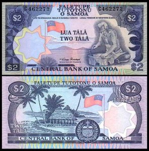 SAMOA ZACHODNIE, 2 TALA (1985) Pick 25