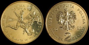Polska, 2 Złote 2002, Korea-Japonia