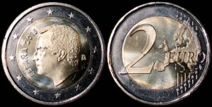 Euro-Hiszpania 2 Euro 2015, Nowy Król, Stan I