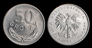 Polska, 50 Groszy 1986