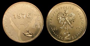 Polska, 2 Złote 2006, 30-rocz Czerwca '76