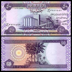 IRAK, 50 DINARS 2003, Pick 90