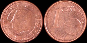 EURO-Belgia Król Albert II, 1 Cent 2007, KM 224, Stan I