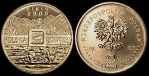 Polska, 2 Złote 2008, IO Pekin