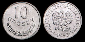 Polska, 10 Groszy 1983