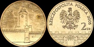 Polska, 2 Złotych 2005, Kołobrzeg