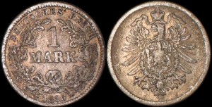 Niemcy, 1 Marka 1885 G