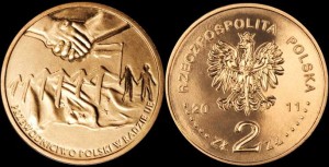 Polska, 2 Złote 2011, Przewodnictwo Polski w UE
