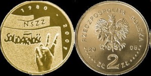 Polska, 2 Złote 2005, NSZZ Solidarność