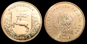 Polska, 2 Złotych 2004, Woj. Lubelskie