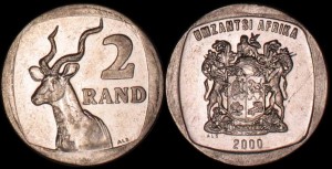 Afryka Południowa - RPA, 2 Rand Różne roczniki, KM 165