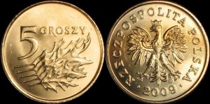 Polska, 5 Groszy 2009