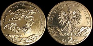 Polska, 2 Złote 2010, Podkowiec mały