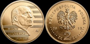 Polska, 2 Złote 2013, Witold Lutosławski