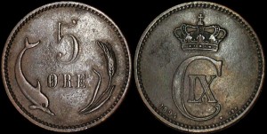 Dania, 5 Ore 1894, KM 794.2, Stan III
